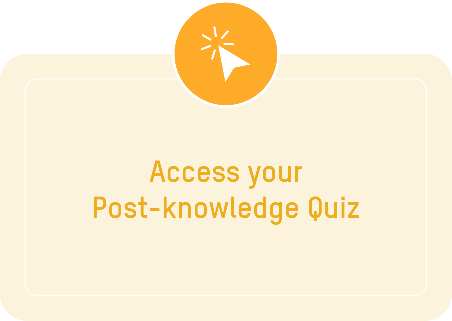 Post-Knowledge Quiz Button